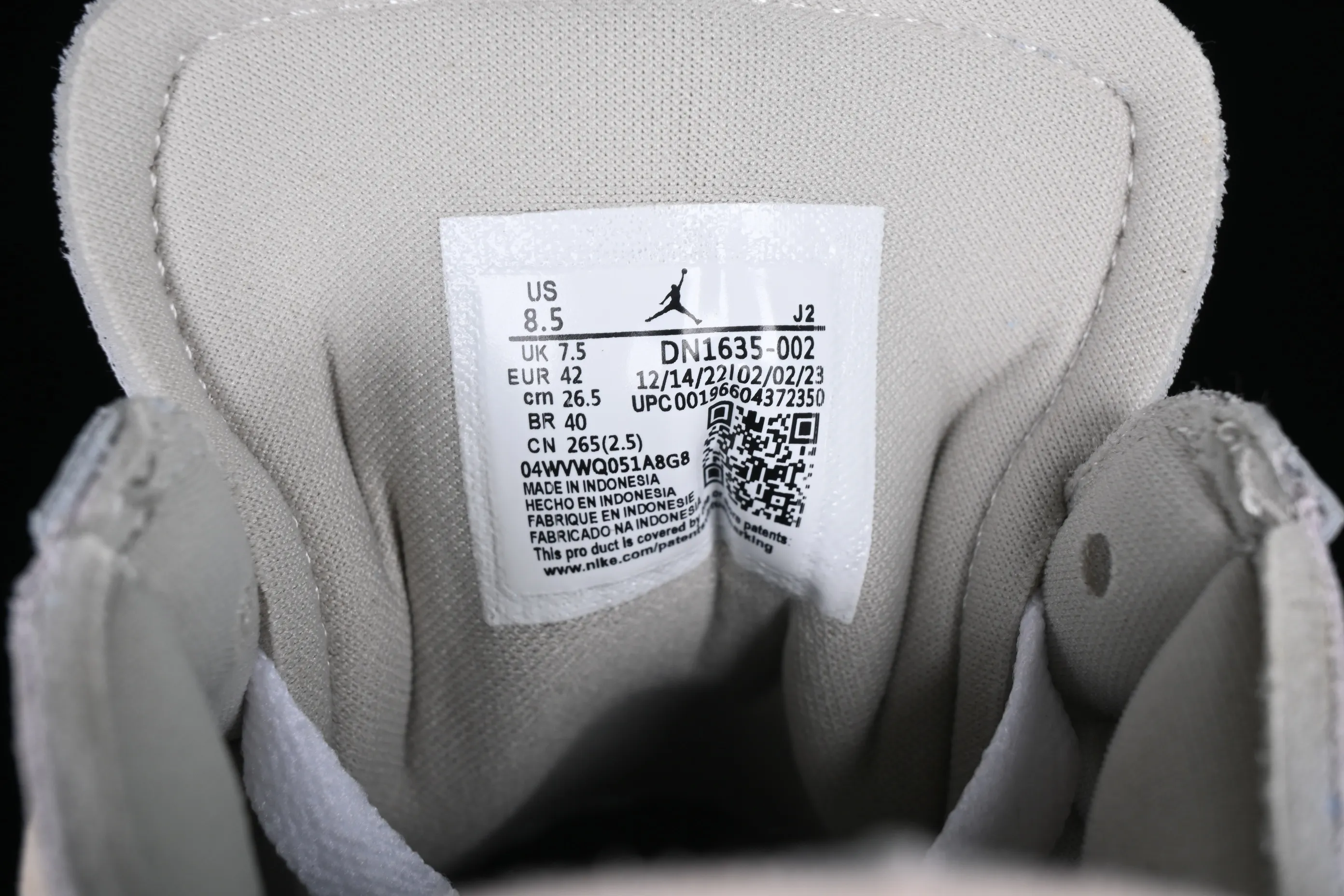 All categories Air Jordan Jordan series basketball shoes Air Jordan 1 Low Air Jordan 1 Low OG EX "Tech Grey" AJ1 Joe 1 white gray ancient culture casual sports sneakers DN1635-002